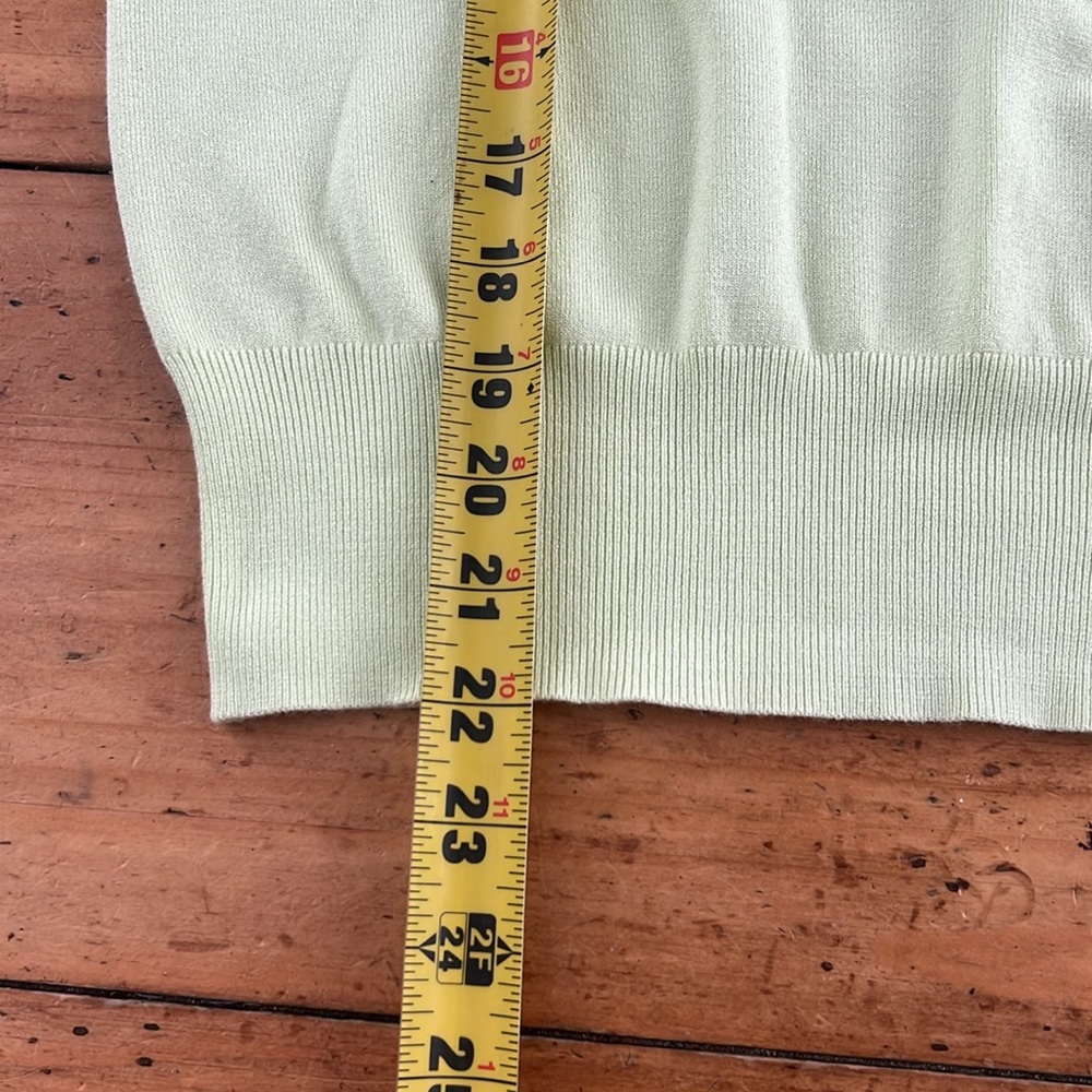 Zara Basic knit sweater size S green - Picture 10 of 10